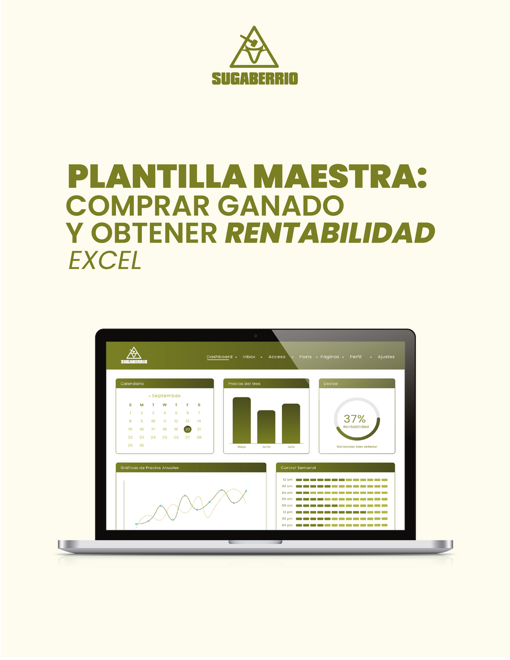 Plantilla Maestra para Comprar Ganado y Obtener Rentabilidad
